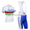 2013 Team RABOBANK UCI Cycling Bib Kit White