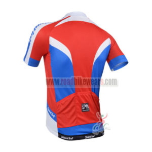 2013 Team SANTINI Bike Jersey Red White