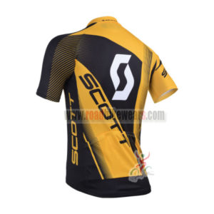 2013 Team SCOTT Bicycle Jersey Yellow Black