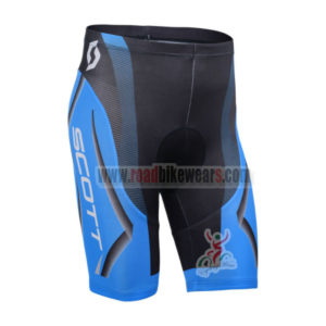 2013 Team SCOTT Cycling Short Pants Black Blue