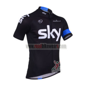2013 Team SKY Pro Cycling Short Jersey Black