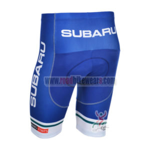 2013 Team SUBARU Pro Bicycle Shorts Blue