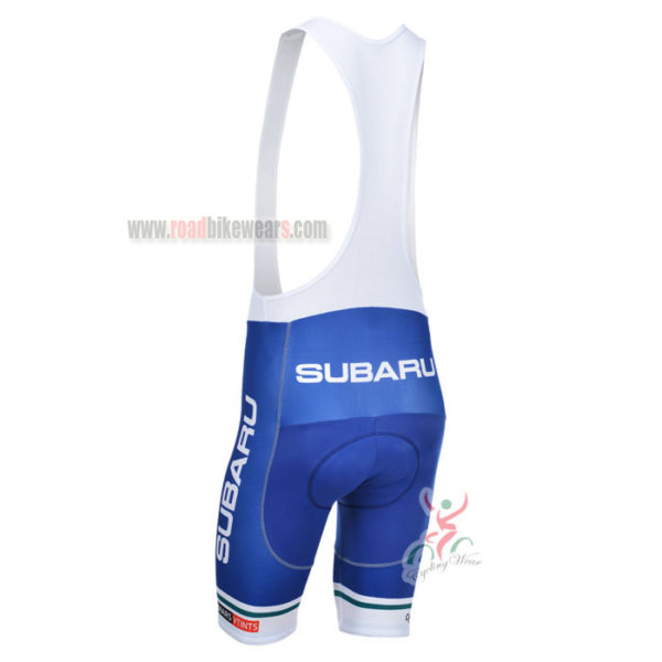 2013 Team SUBARU Pro Cycle Bib Shorts Blue