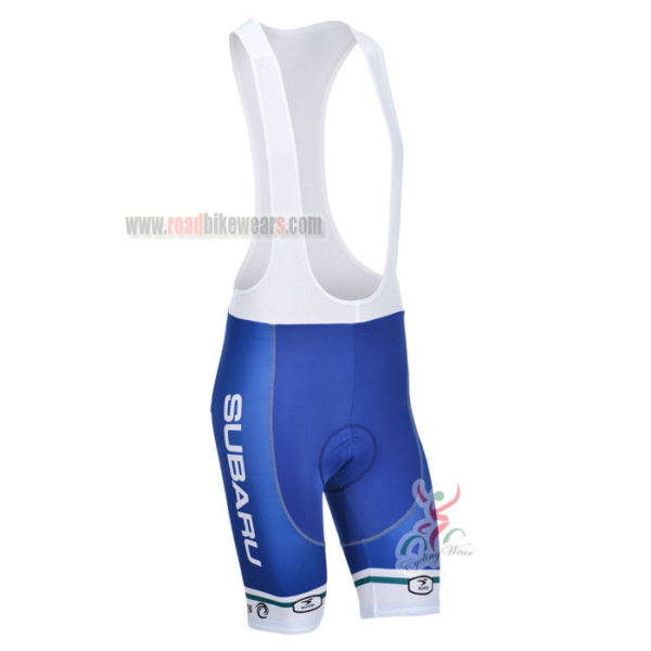 2013 Team SUBARU Pro Cycling Bib Shorts Blue