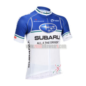 2013 Team SUBARU Pro Cycling Jersey Blue White