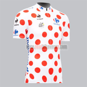 2013 Tour de France Biking Polka Dot Jersey