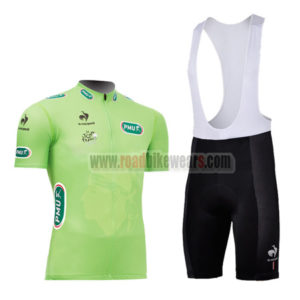2013 Tour de France Cycling Green Jersey Bib Kit