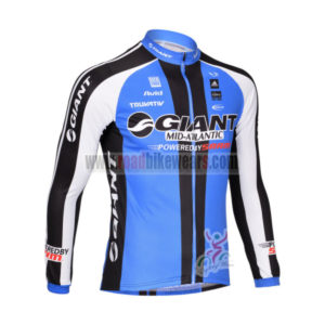 2013 Team GIANT Pro Cycling Jersey Black Blue