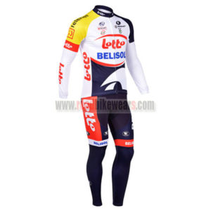 2013 Team LOTTO BELISOL Pro Bicycle Long Kits