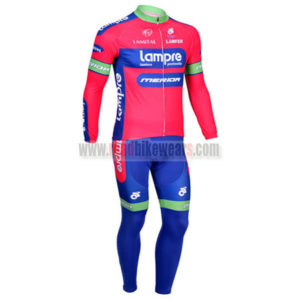 2013 Team Lampre Merida Pro Cycling Long Kit