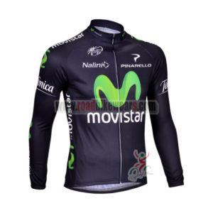 2013 Team Movistar Pro Cycling Long Jersey