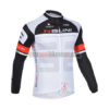 2013 Team NALINI Cycling Long Jersey Black White Grey
