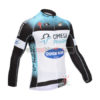 2013 Team QUICK STEP Cycling Long Jersey Blue White