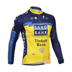 2013 Team SAXO BANK Pro Cycling Long Sleeve Jersey