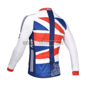 2013 Team SKY British Pro Bicycle Long Jersey