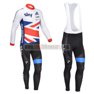 2013 Team SKY British Pro Cycling Long Bib Kit