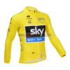 2013 Team SKY Pro Cycling Long Jersey Yellow