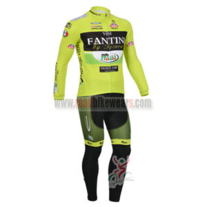 2013 Team VINI FANTINI Pro Cycling Long Sleeve Jersey Kit