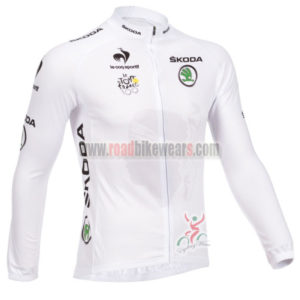2013 Tour de France Pro Cycling White Jersey