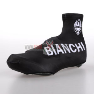 2014 Team BIANCHI Bicycle Shoes Cover Black