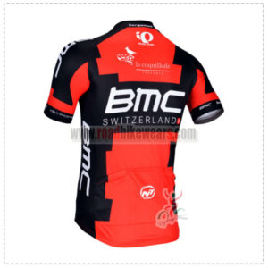 2014 Team BMC Bike Jersey Red Black