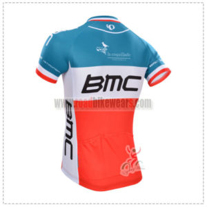2014 Team BMC Cycling Jersey Blue Red