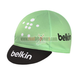 2014 Team Belkin Cycle Hat Green Black