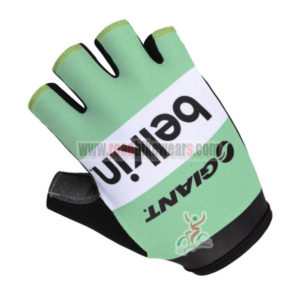 2014 Team Blekin Cycling Gloves White Green