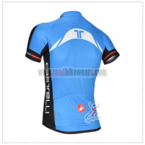 2014 Team CASTELLI Bike Jersey Blue