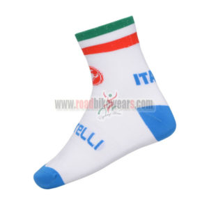 2014 Team CASTELLI ITALIA Cycling Socks White