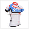 2014 Team CUBE Cycling Jersey White Blue