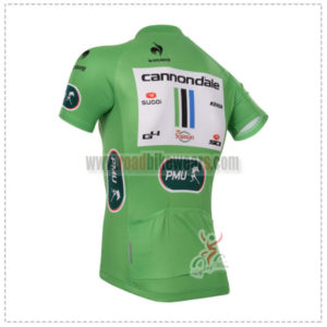 2014 Team Cannondale Tour de France Bicycle Green Jersey