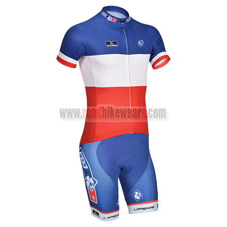 Midler stun fugl 2014 Team FDJ Champion Biking Wear Cycle Jersey and Padded Shorts Roupas  Bicicleta Blue Red | Road Bike Wear Store