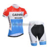 2014 Team GARMIN SHARP Cycling Kit Red Blue