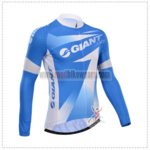 2014 Team GIANT Cycling Long Jersey Blue