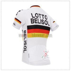 2014 Team LOTTO BELISOL Riding Jersey White