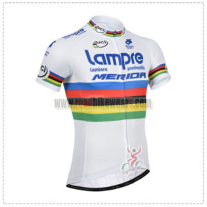 2014 Team Lampre MERIDA UCI Cycling White Jersey