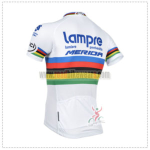 2014 Team Lampre MERIDA UCI Riding White Jersey