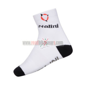 2014 Team NALINI Cycling Socks White