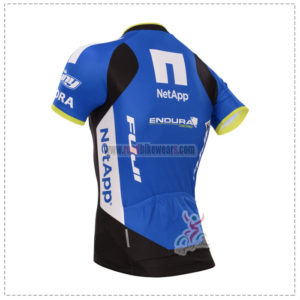 2014 Team NetApp Pro Bicycle Jersey Blue White Black