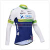 2014 Team ORICA GreenEDGE Cycling Long Jersey White Blue