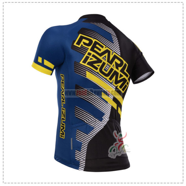 2014 Team PERAL IZUMI Bicycle Jersey Black Blue