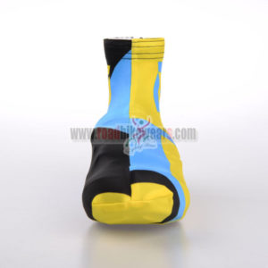 2014 Team SCOTT Cycle Shoes Cover Yellow Blue
