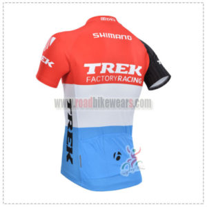 2014 Team TREK Bicycle Jersey Red Blue