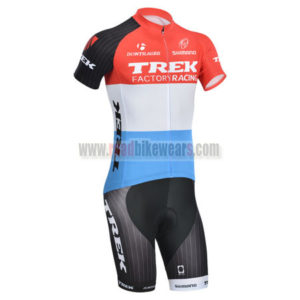 2014 Team TREK Cycling Kit Red Blue