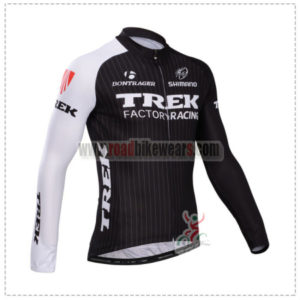 2014 Team TREK Cycling Long Jersey Black White
