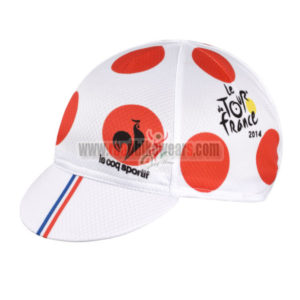 2014 Tour de France Cycling Cap Polka Dot