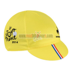 2014 Tour de France Cycling Cap Yellow