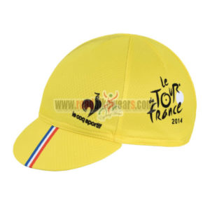 2014 Tour de France Cycling Hat Yellow