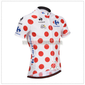 2014 Tour de France Cycling Polka Dot Jersey